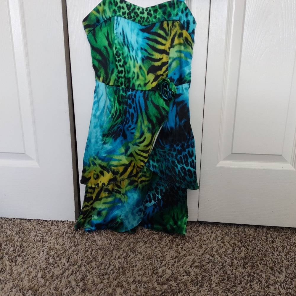 Crazy leopard dress